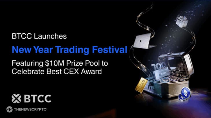 BTCC Kicks Off 2026 With $10M New Year Trading Festival